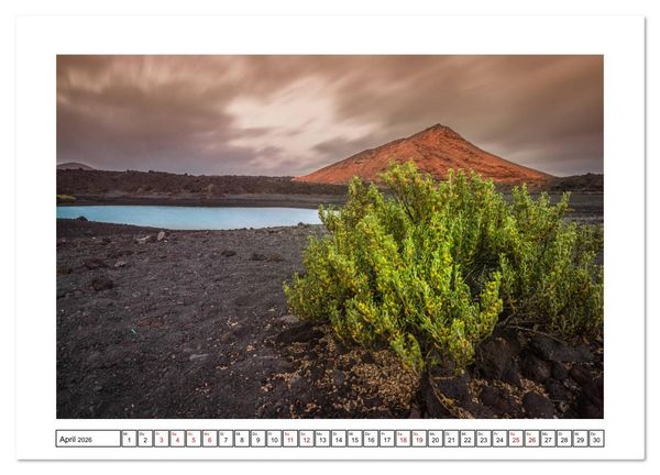 Produktbild: Lanzarote - Naturwunder im Atlantik (Wandkalender 2026 DIN A4 quer), CALVENDO Monatskalender