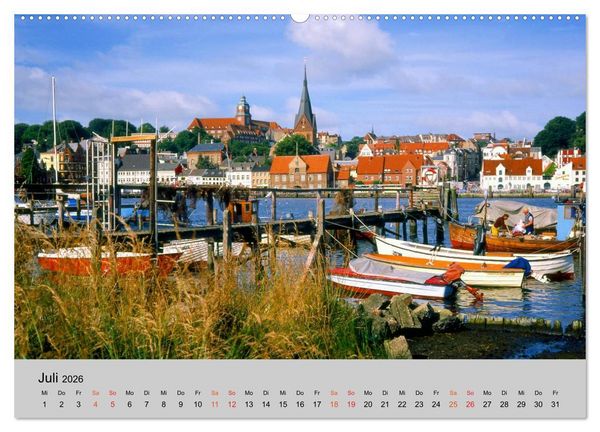 Produktbild: Schleswig-Holstein, Urlaubsland zwischen Nord- und Ostsee (Wandkalender 2026 DIN A2 quer), CALVENDO Monatskalender