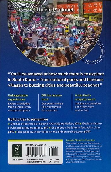 Produktbild: Lonely Planet Korea