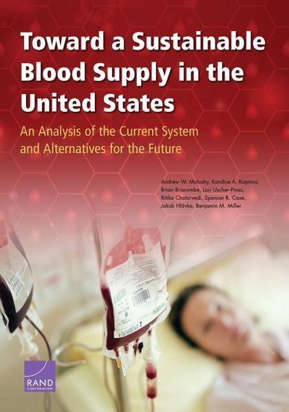 Produktbild: Toward a Sustainable Blood Supply in the United States