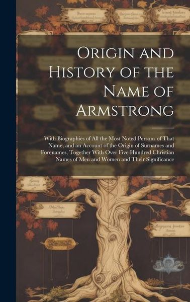 Produktbild: Origin and History of the Name of Armstrong