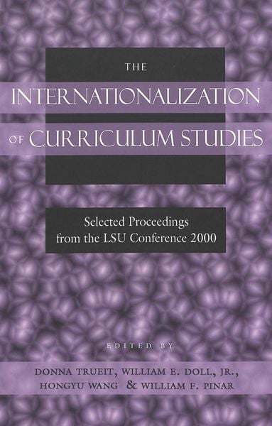 Produktbild: The Internationalization of Curriculum Studies