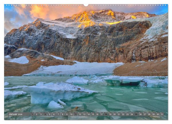 Produktbild: Kanada der Westen (hochwertiger Premium Wandkalender 2026 DIN A2 quer), Kunstdruck in Hochglanz