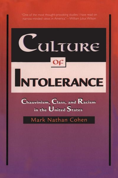 Produktbild: Culture of Intolerance