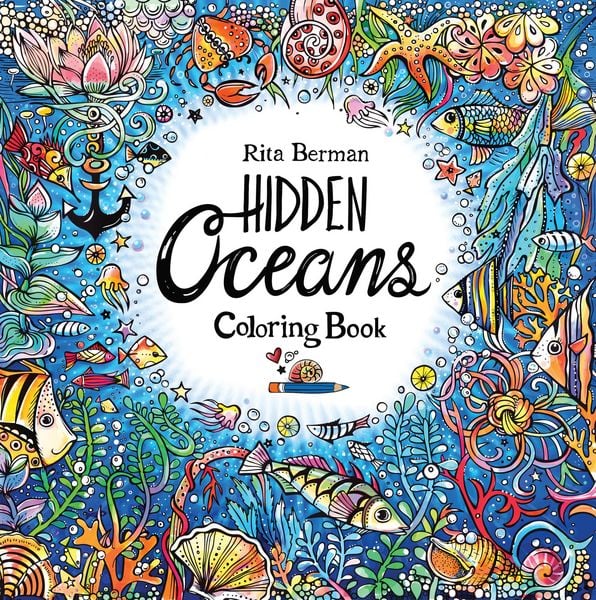 Produktbild: Hidden Oceans Coloring Book