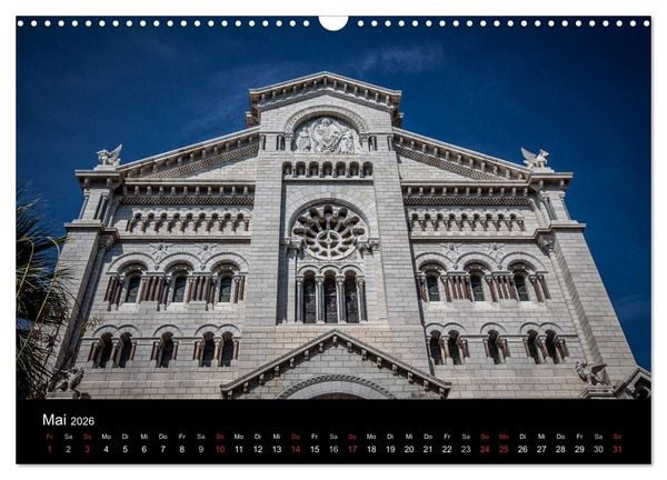Produktbild: Monaco - Das F&uuml;rstentum an der franz&ouml;sischen Mittelmeerk&uuml;ste (Wandkalender 2026 DIN A3 quer), CALVENDO Monatskalender