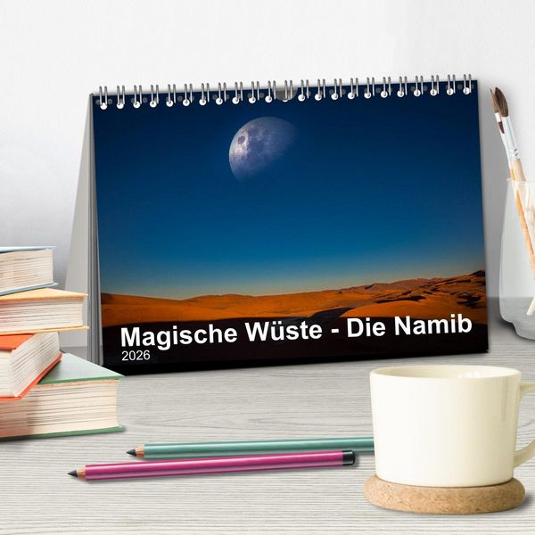 Produktbild: Magische W&uuml;ste - Die Namib (Tischkalender 2026 DIN A5 quer), CALVENDO Monatskalender