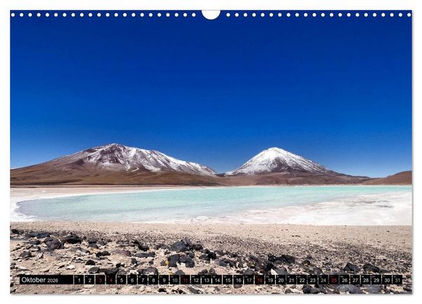 Produktbild: Peru - Bolivien. Eine s&uuml;damerikanische Zwei-L&auml;nder-Reise (Wandkalender 2026 DIN A3 quer), CALVENDO Monatskalender