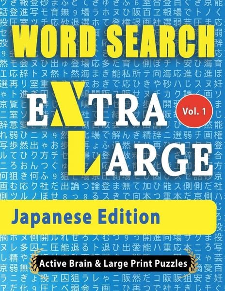 Produktbild: WORD SEARCH Extra Large - Japanese Edition