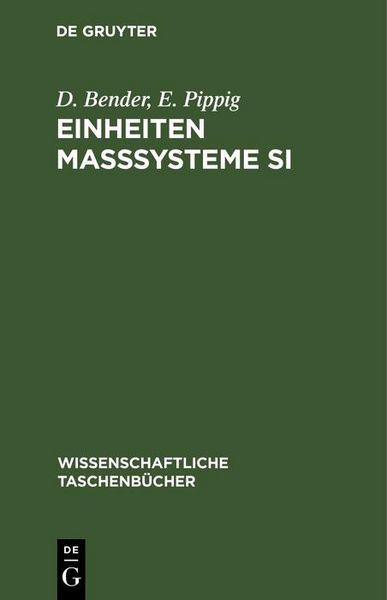 Produktbild: Einheiten Ma&szlig;systeme SI