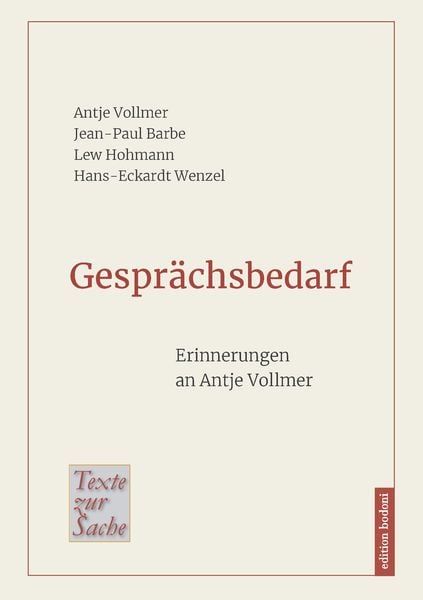 Produktbild: Gespr&auml;chsbedarf