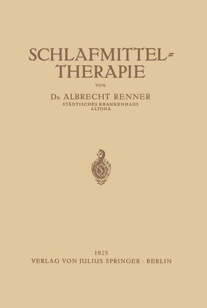 Produktbild: Schlafmittel-Therapie