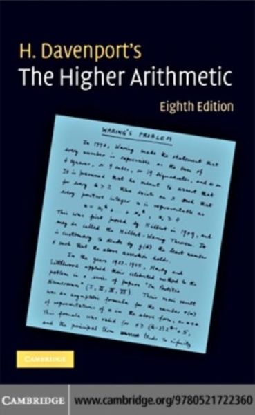 Produktbild: Higher Arithmetic