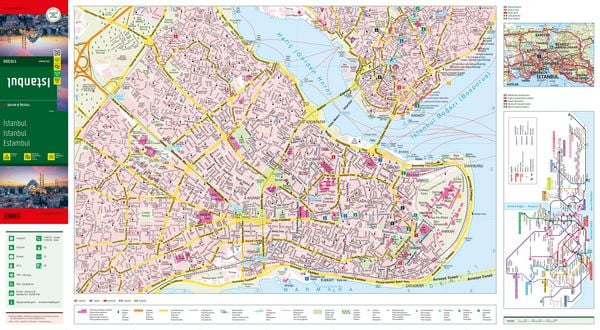 Produktbild: Freytag & berndt Innenstadtplan Istanbul 1:10.000