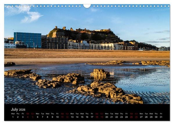 Produktbild: Photographs of Hastings and St Leonards (Wall Calendar 2026 DIN A3 landscape), CALVENDO 12 Month Wall Calendar