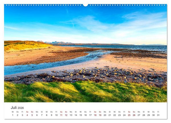Produktbild: Insel Skye - Atemberaubende Naturkulisse (Wandkalender 2026 DIN A2 quer), CALVENDO Monatskalender