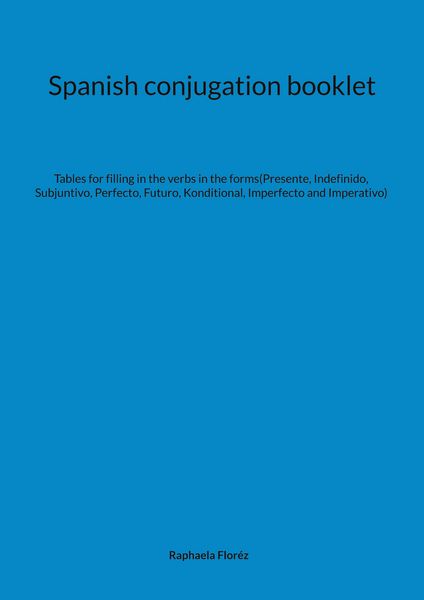 Produktbild: Spanish conjugation booklet