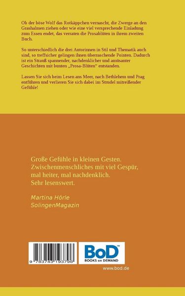Produktbild: Prosabl&uuml;ten 2