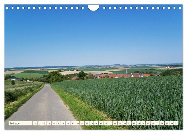 Produktbild: Viele Wege - ein Ziel Wandern im Odenwald (Wandkalender 2026 DIN A4 quer), CALVENDO Monatskalender