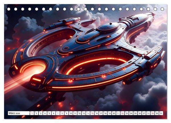Produktbild: Welten aus Licht (Tischkalender 2026 DIN A5 quer), CALVENDO Monatskalender