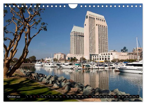 Produktbild: San Diego (Wandkalender 2026 DIN A4 quer), CALVENDO Monatskalender