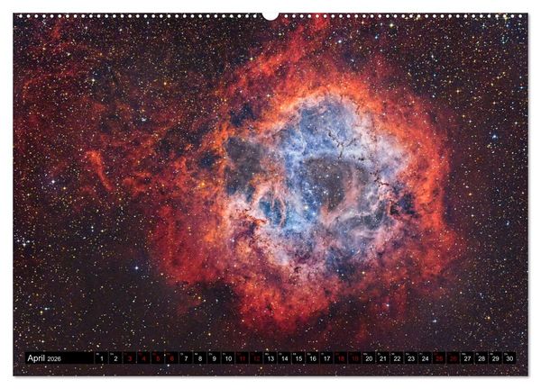 Produktbild: Deepsky 2026 (Wandkalender 2026 DIN A2 quer), CALVENDO Monatskalender