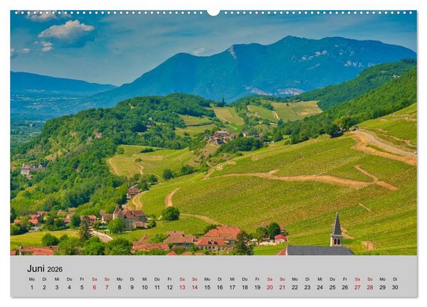 Produktbild: Streifzug durch Savoyen (hochwertiger Premium Wandkalender 2026 DIN A2 quer), Kunstdruck in Hochglanz