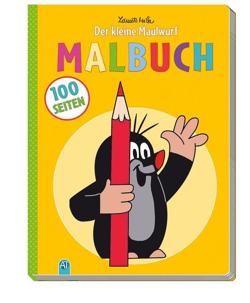 Trötsch Der kleine Maulwurf Malbuch