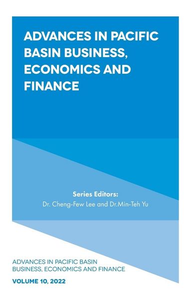 Produktbild: Advances in Pacific Basin Business, Economics and Finance