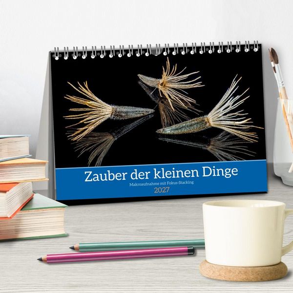 Produktbild: Zauber der kleinen Dinge (Tischkalender 2027 DIN A5 quer), CALVENDO Monatskalender