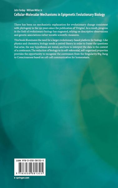 Produktbild: Cellular-Molecular Mechanisms in Epigenetic Evolutionary Biology