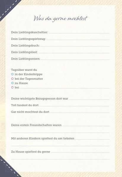 Produktbild: Von null auf 18! Deine Kindheit und Jugend