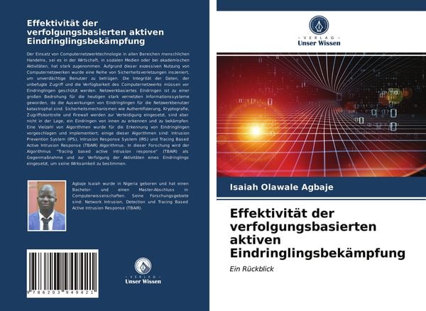 Produktbild: Effektivit&auml;t der verfolgungsbasierten aktiven Eindringlingsbek&auml;mpfung