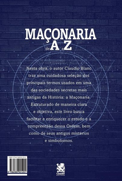 Produktbild: Ma&ccedil;onaria de A-Z