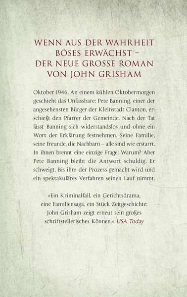 Produktbild: Das Bekenntnis