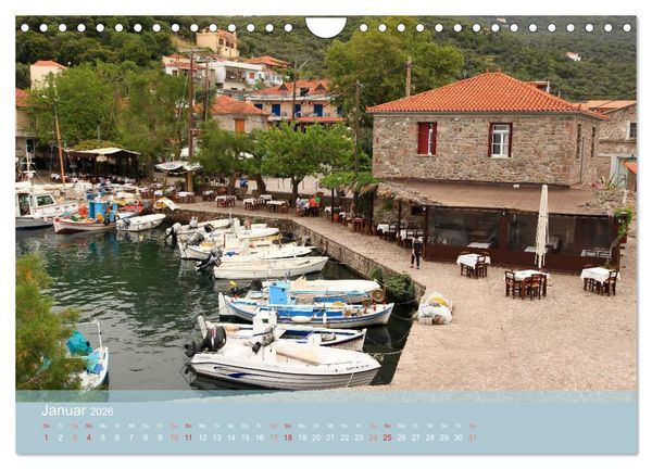 Produktbild: Lesbos - Inselimpressionen (Wandkalender 2026 DIN A4 quer), CALVENDO Monatskalender