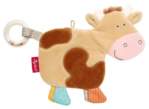 Produktbild: sigikid 43052 - Knistertuch Kuh Kinderbunt, Babyspielzeug