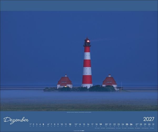 Produktbild: Nordsee Kalender 2027