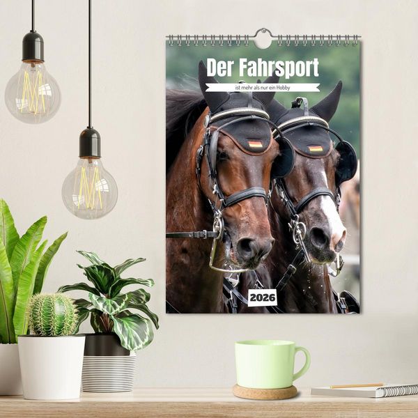 Produktbild: Der Fahrsport ist mehr als nur ein Hobby (Wandkalender 2026 DIN A4 hoch), CALVENDO Monatskalender