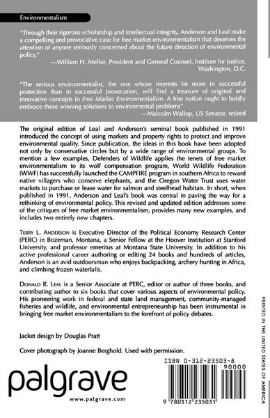 Produktbild: Free Market Environmentalism