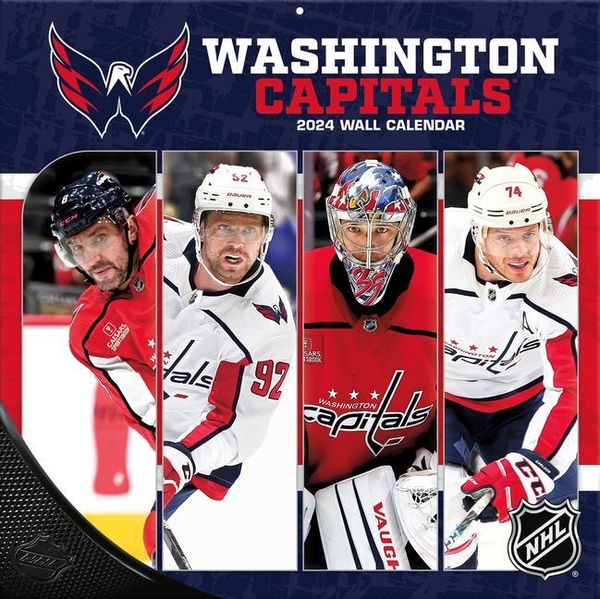 'Washington Capitals 2024 12x12 Team Wall Calendar' 'Englische Bücher'