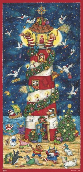 Produktbild: Adventskalender "Weihnacht am Leuchtturm"