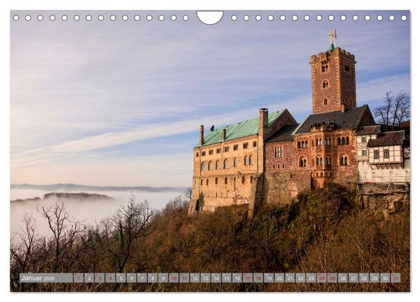 Produktbild: Burgen in Deutschland (Wandkalender 2026 DIN A4 quer), CALVENDO Monatskalender
