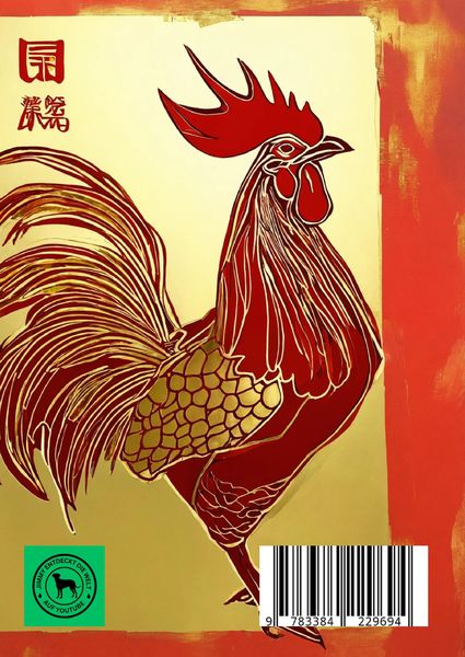 Produktbild: Tagebuch / Notizbuch Chinesische Tierkreis Hahn