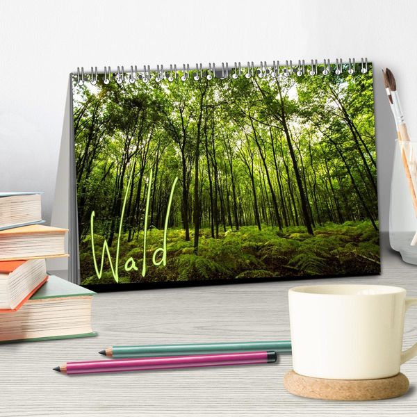 Produktbild: Wald (Tischkalender 2026 DIN A5 quer), CALVENDO Monatskalender