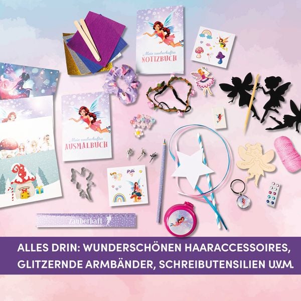 Produktbild: Zauberhafter Feen-Adventskalender. 24 Überraschungen für Feen-Fans