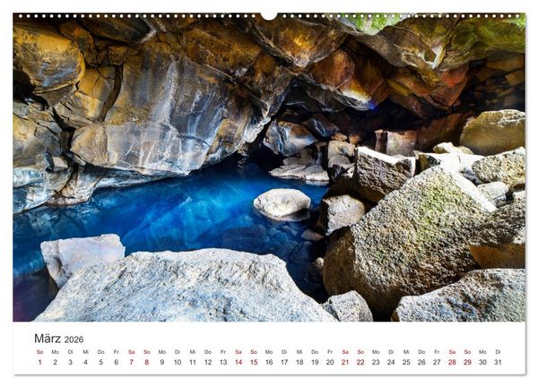 Produktbild: H&ouml;hlen - Eine Abenteuerreise ins Unbekannte. (Wandkalender 2026 DIN A2 quer), CALVENDO Monatskalender