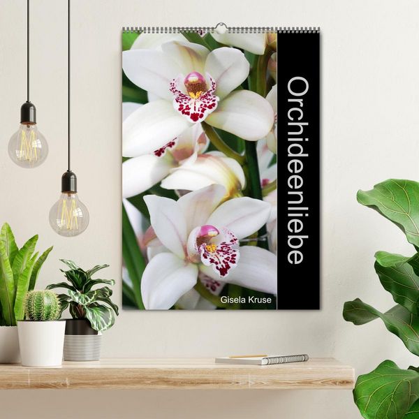 Produktbild: Orchideenliebe (Wandkalender 2026 DIN A2 hoch), CALVENDO Monatskalender