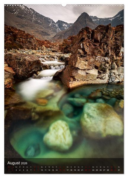 Produktbild: Schottland: Highlands und die Isle of Skye (Wandkalender 2026 DIN A2 hoch), CALVENDO Monatskalender