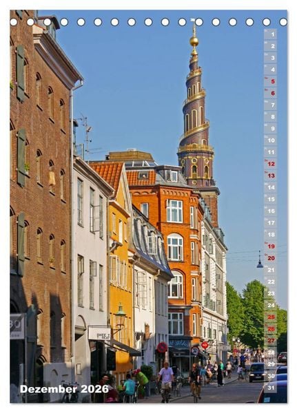 Produktbild: Kopenhagen. Skandinavische Sch&ouml;ne (Tischkalender 2026 DIN A5 hoch), CALVENDO Monatskalender